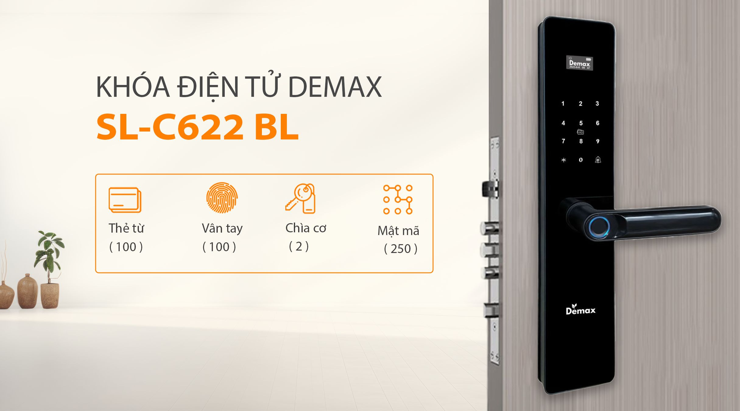 Khả năng lưu trữ và cơ chế hoạt động của Demax EL-C622 BL
